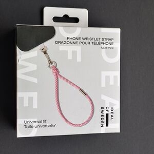 iDeal of Sweden Phone Wristlet Strap Cosmic Glam Pink